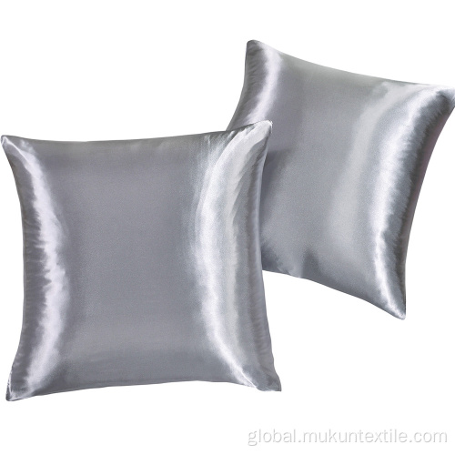 Pillowcase&Cushion case Colourful Satin silk cushion case cover Supplier